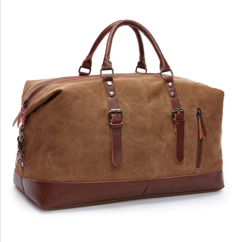 Retro Canvas Tote Bag