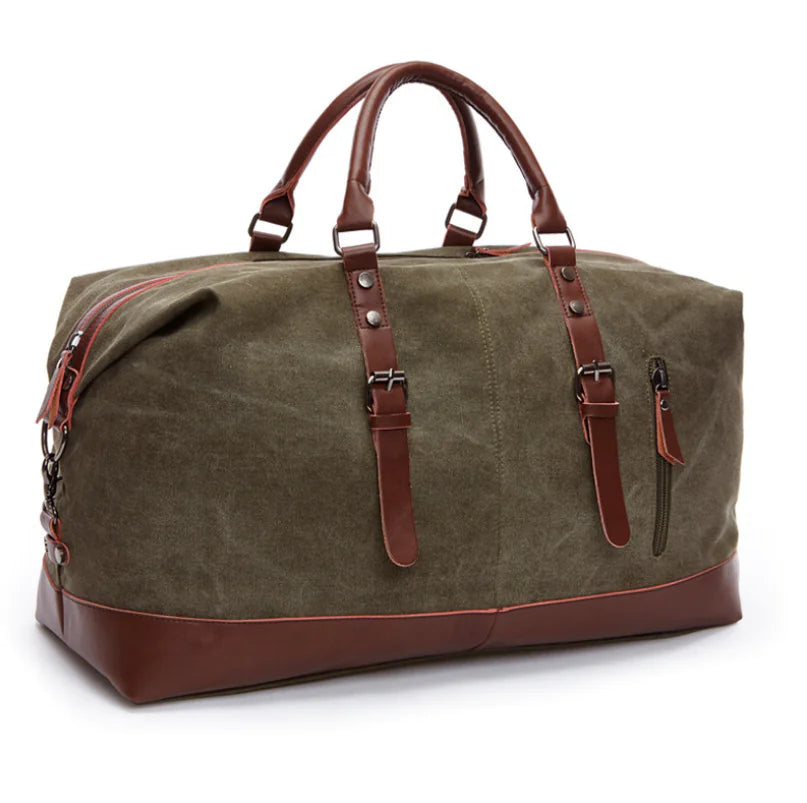 Retro Canvas Tote Bag