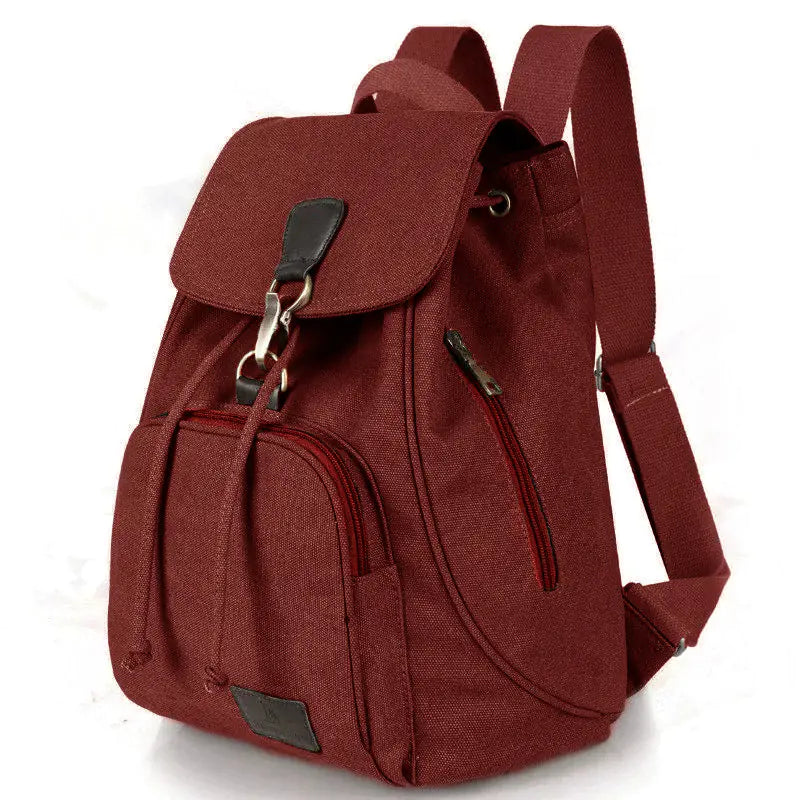 Retro Canvas Backpack